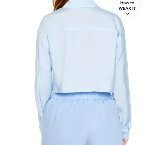 Camisa manga larga cropped — imagen 2